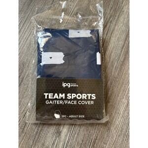 IPG Team Sports Pennsylvania State Heart Navy‎ Blue Adult Neck Gaiter Face Cover